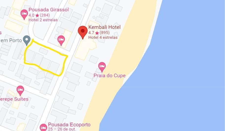 Villa Casa de luxo em Porto de Galinhas com funcionária a 50 m do mar Esterno foto