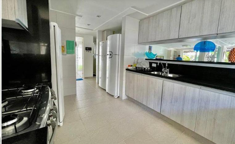 Villa Casa de luxo em Porto de Galinhas com funcionária a 50 m do mar Esterno foto