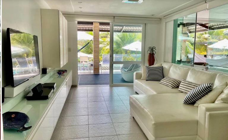 Villa Casa de luxo em Porto de Galinhas com funcionária a 50 m do mar Esterno foto